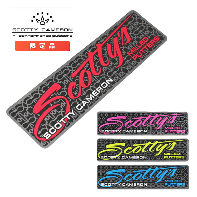 スコッティキャメロン スクリプト レクトアングル ステッカー Scotty