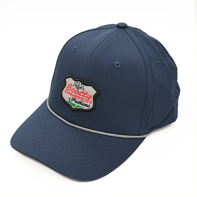 スコッティキャメロン レトロパッチ ロープ キャップ ネイビー フリーサイズ スナップバック Retro Patch Rope CAP Navy  022649 Scotty Cameron キャメロン – ゴルフホリックス