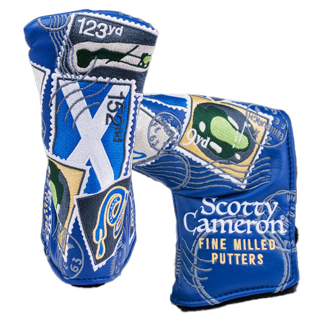 スコッティキャメロン 2024 全英オープン ポステージ スタンプ 限定 ヘッドカバー SCOTTY CAMERON Golf The OPEN  パターカバー PostageStamps SC050001 – ゴルフホリックス