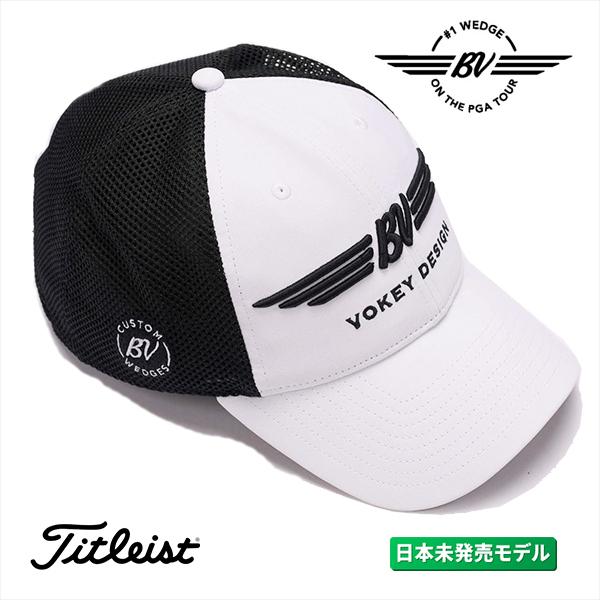 ボーケイ Vokey BV Wings ツアー パフォーマンス フリーサイズ キャップ ホワイト/ブラック BV ウイングス Cap  US仕様｜ゴルフホリックス本店 – ゴルフホリックス