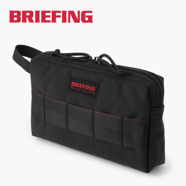 ブリーフィング モバイルポーチ BRIEFING MOBILE POUCH L ブラック 黒