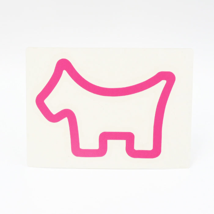 スコッティキャメロン クッキーカッタードッグ ステッカー Scotty Cameron COOKIE CUTTER DOG STICKER Pink / Blue / Lime / Olive スコッティドッグ