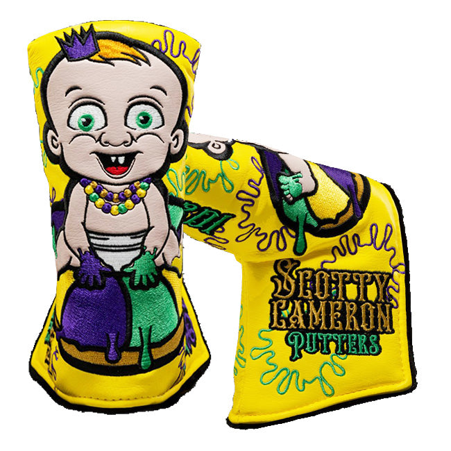 スコッティキャメロン 限定 Mardi Gras King Cake Baby 2023 マルディグラ キング ケーキ ベイビー パターカバー ヘッドカバー Scotty Camron キャメロン