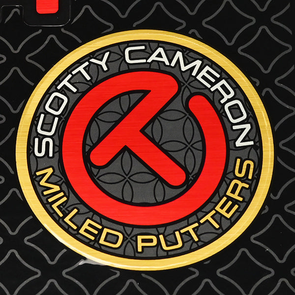 キャメロン スピードショップ ステッカーシート スコッティドッグ サークルＴ レッド/ゴールド SCOTTY CAMERON SPEED SHOP STICKER SHEET