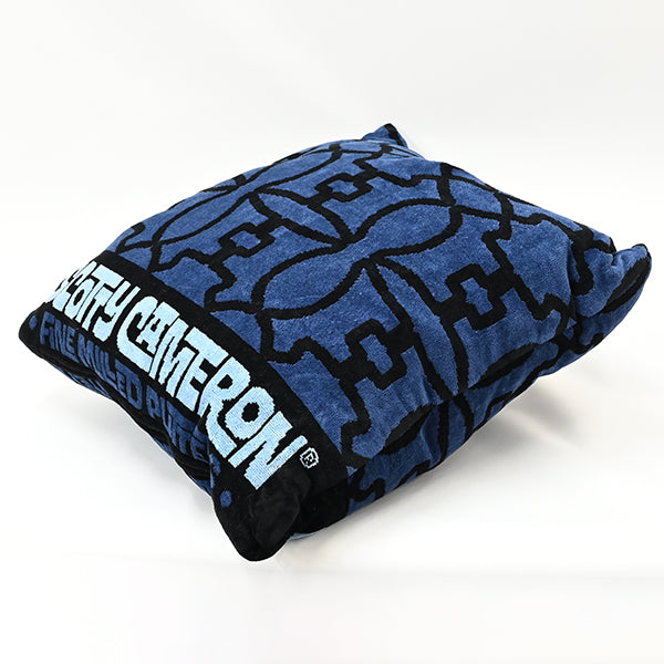 スコッティ キャメロン スコッティドッグ ウォールペーパー ピロー ネイビー SCOTTY CAMERON Scotty Dog Wallpaper Pillow NAVY 017306 クッション 枕