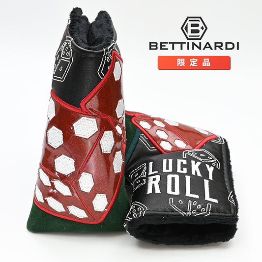 ベティナルディ ラスベガス ラッキーロール 限定 パターカバー BETTINARDI ブレードタイプ スタンダードサイズ ヘッドカバー Las Vegas Lucky Roll