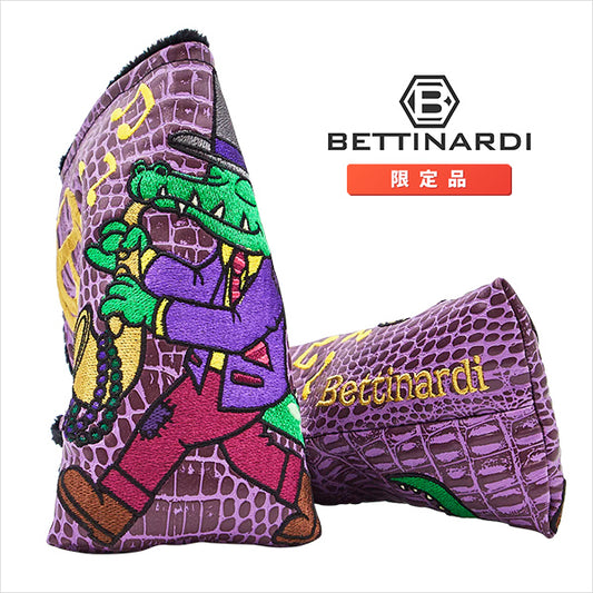 ベティナルディ マルディグラ ズートスーツ ゲイター 限定 パターカバー BETTINARDI ブレードタイプ スタンダードサイズ ヘッドカバー ZOOT SUIT GATOR