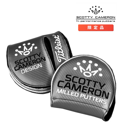 スコッティキャメロン オールグレー ミッドラウンド ヘッドカバー レフティ 左用 マレット パターカバー SCOTTY CAMERON 101121 キャメロン