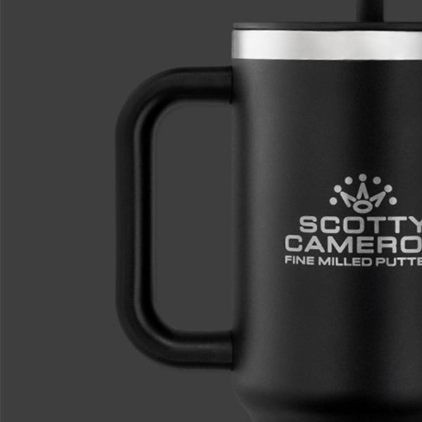 スコッティキャメロン 7ポイントクラウン スタックド ハイドロフラスク 32oz トラベル タンブラー ブラック SCOTTY CAMERON  TRAVEL TAMBLER BLACK 105367 – ゴルフホリックス