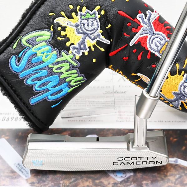 スコッティキャメロン 2023 スーパー セレクト ニューポート2+ 正規カスタム パター COA証明書付き Scotty Cameron Newport2 Plus ベイビーブルー Super Select