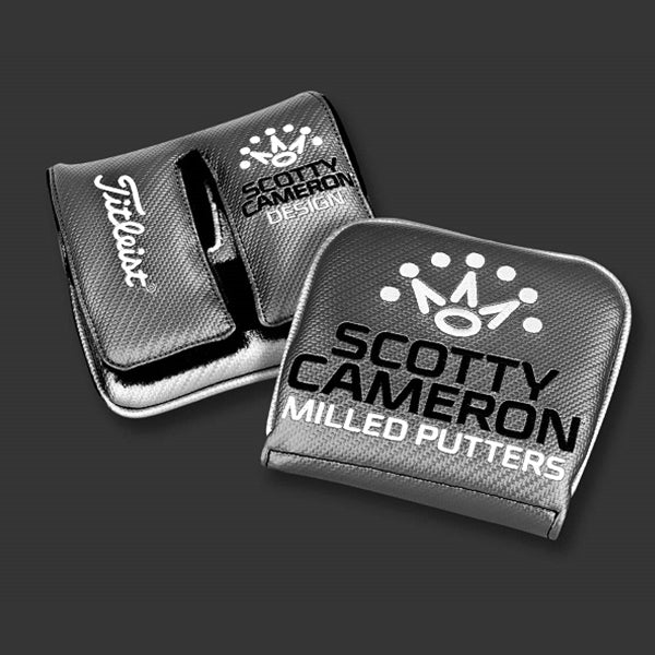 スコッティキャメロン オールグレー ミッドスクエア センターシャフト用 ヘッドカバー マレット パターカバー SCOTTY CAMERON Mid Square ネオマレット