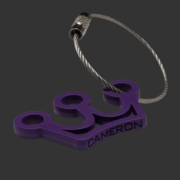 スコッティキャメロン ミニ クラウン ソフトタッチ キーフォグ キーホルダー パープル 限定 Scotty Cameron Kye Fob Mini Crown Purple