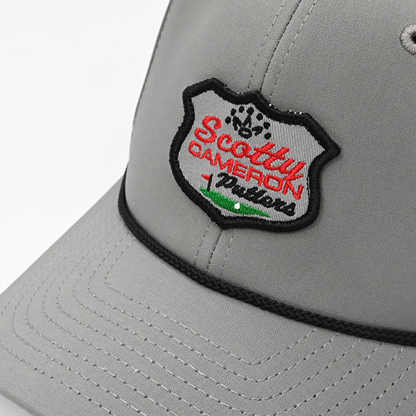 スコッティキャメロン レトロパッチ ロープ キャップ グレー フリーサイズ Retro Patch Rope CAP Grey 104961 Scotty  Cameron キャメロン – ゴルフホリックス