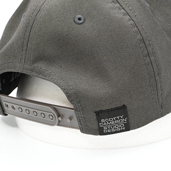 スコッティキャメロン SC キング パッチ フレックスフィット ゴルフ キャップ ダークグレー SCOTTY CAMERON King Patch CAP Dark Gray 105354