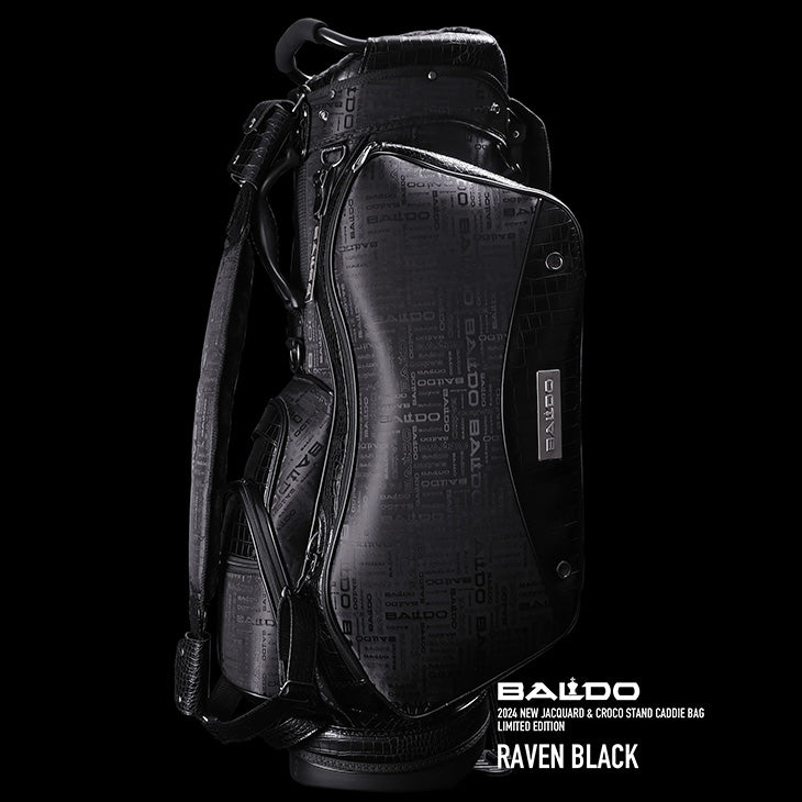 バルド BALDO 2024 NEW JACQUARD & CROCO STAND CADDIE BAG LIMITED EDTION ジャカード＆クロコ スタンドキャディバッグ＆ヘッドカバーセット BAC-011