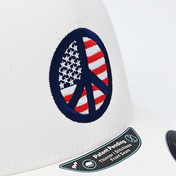 スコッティキャメロン ピースサイン USA スナップバック キャップ ホワイト フリーサイズ Scotty Cameron キャメロン Peace Sign Cap フレックスフィット