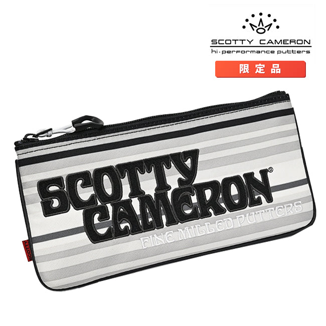 スコッティキャメロン シンコデマヨ 限定 キャッシュバッグ サークルT セラーペ ノチョオスクーラ グレー ポーチ Scotty Cameron Cash Bag Circle T