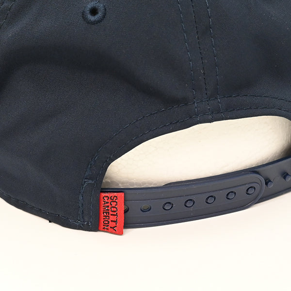 スコッティキャメロン レトロパッチ ロープ キャップ ネイビー フリーサイズ スナップバック Retro Patch Rope CAP Navy 022649 Scotty Cameron キャメロン