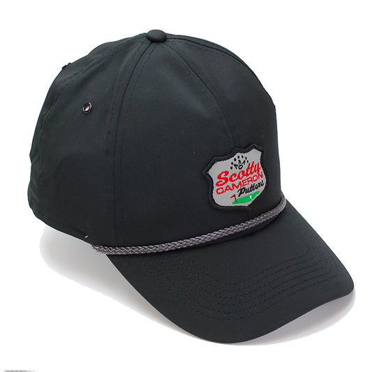 スコッティキャメロン レトロパッチ ロープ キャップ ブラック フリーサイズ Retro Patch Rope CAP Black 102859 Scotty Cameron キャメロン