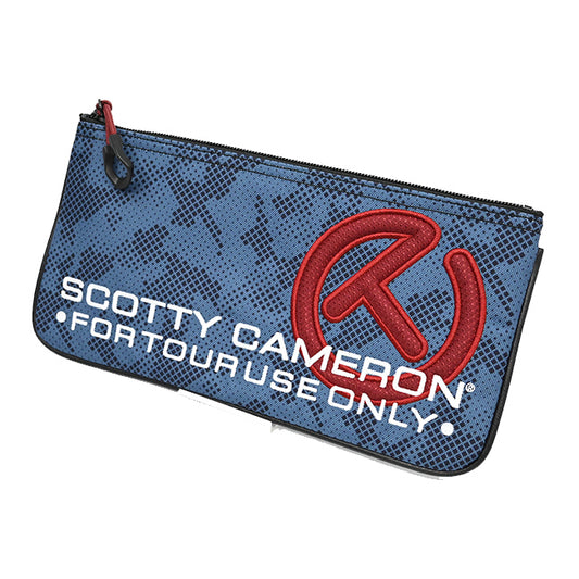 スコッティキャメロン 限定 全米オープン キャッシュバッグ サークルT USA ブルー ポーチ Scotty Cameron Cash Bag Circle T USA OPEN Blue 105216