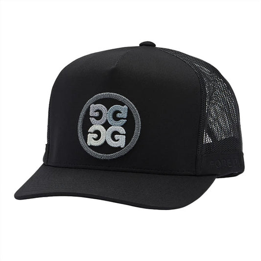 ジーフォア G FORE サークル ジーメッシュ スナップバック キャップ オニキス ブラック ゴルフ G4 ジーフォー Circle G's TRUCKER Snapback CAP G4AF22H85