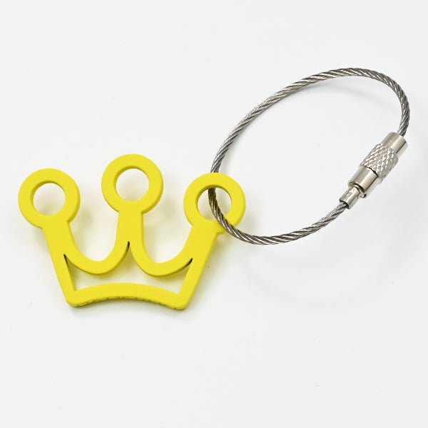 スコッティキャメロン ミニ クラウン ソフトタッチ キーフォグ キーホルダー イエロー 限定 Scotty Cameron Kye Fob Mini Crown Yellow