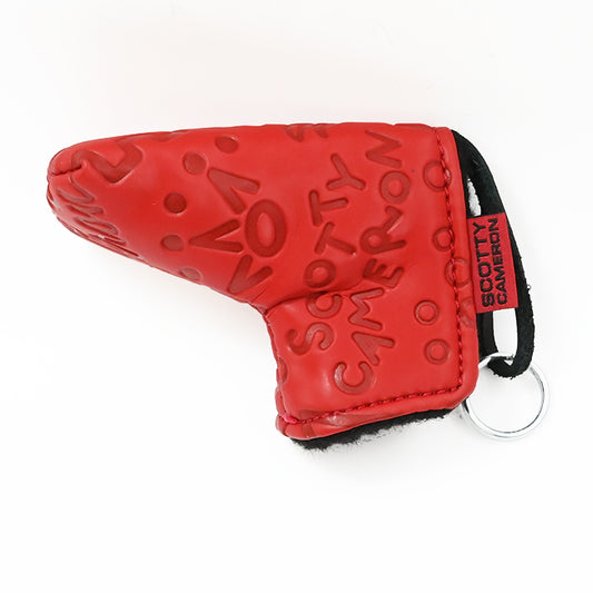 スコッティキャメロン 限定 ミニ ヘッドカバー型 オーナメント キーホルダー レッド キーリング Scotty Cameron Mini Head Cover Ornament kye Fob Red