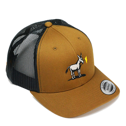 スコッティキャメロン ジャック ドンキー メッシュキャップ ブラウン ブラック スナップバック フリーサイズ Scotty Cameron Jack Donkey Cap