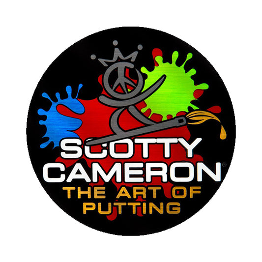 スコッティキャメロン ピースペインター ステッカー ブラック 102675 Scotty Cameron PEACE PAINTERS STICKER BLACK