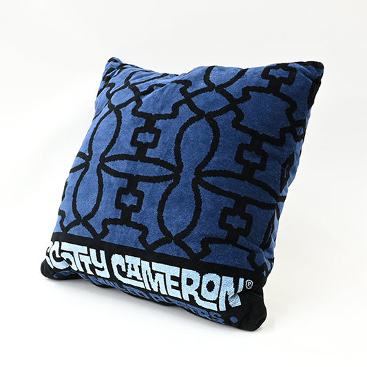 スコッティ キャメロン スコッティドッグ ウォールペーパー ピロー ネイビー SCOTTY CAMERON Scotty Dog Wallpaper Pillow NAVY 017306 クッション 枕