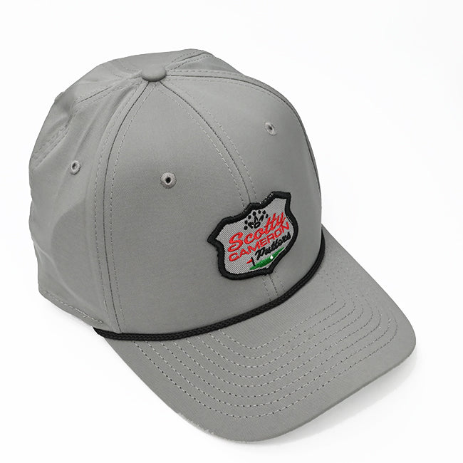 スコッティキャメロン レトロパッチ ロープ キャップ グレー フリーサイズ Retro Patch Rope CAP Grey 104961 Scotty Cameron キャメロン