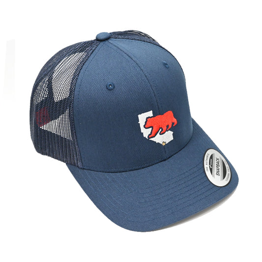 スコッティキャメロン 限定 カリーベア スナップバック キャップ ネイビー フリーサイズ CALI BEAR Cap Scotty Cameron Navy