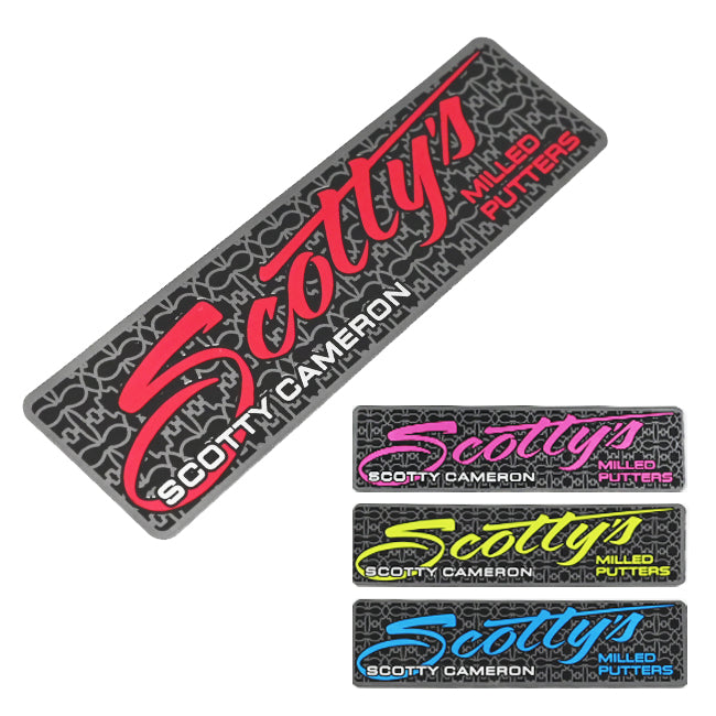 スコッティキャメロン スクリプト レクトアングル ステッカー Scotty Cameron Script Rectangle STICKER