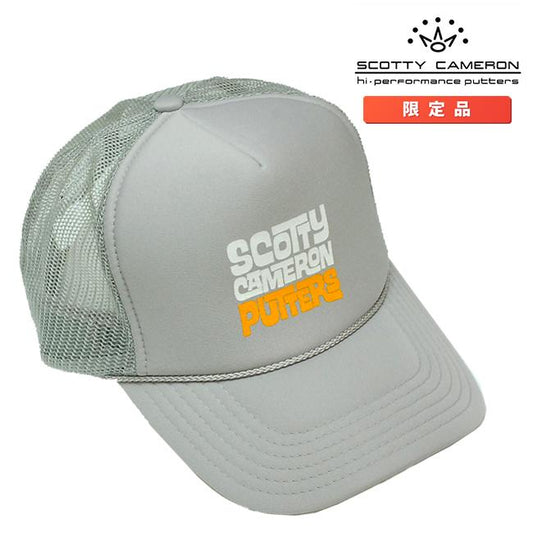 スコッティキャメロン ラグーナフォント フォーム メッシュ キャップ グレー スナップバック フリーサイズ 限定 Scotty Cameron キャメロン Cap