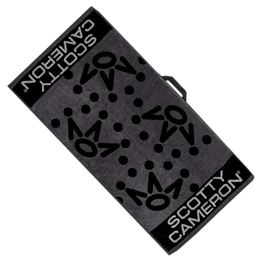 スコッティ キャメロン ラウンドタオル 7ポイント クラウン グレー 限定 7 Point Crown Towel Scotty Cameron