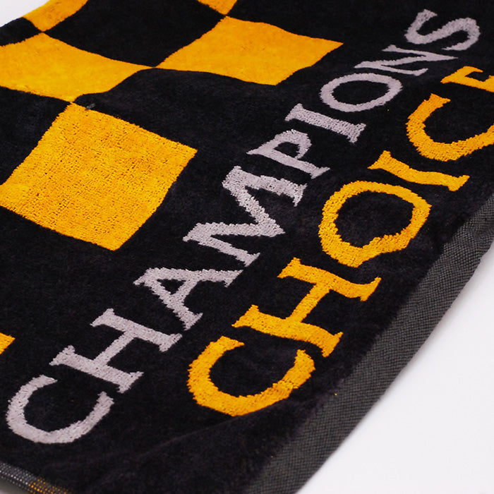 スコッティ キャメロン ラウンドタオル チャンピオンズ チョイス イエロー 限定 Champions Choice Towel Scotty Cameron